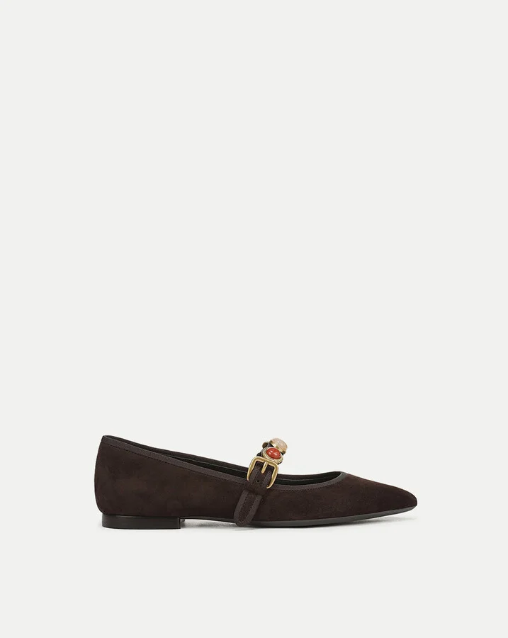 Selene Embellished Flat