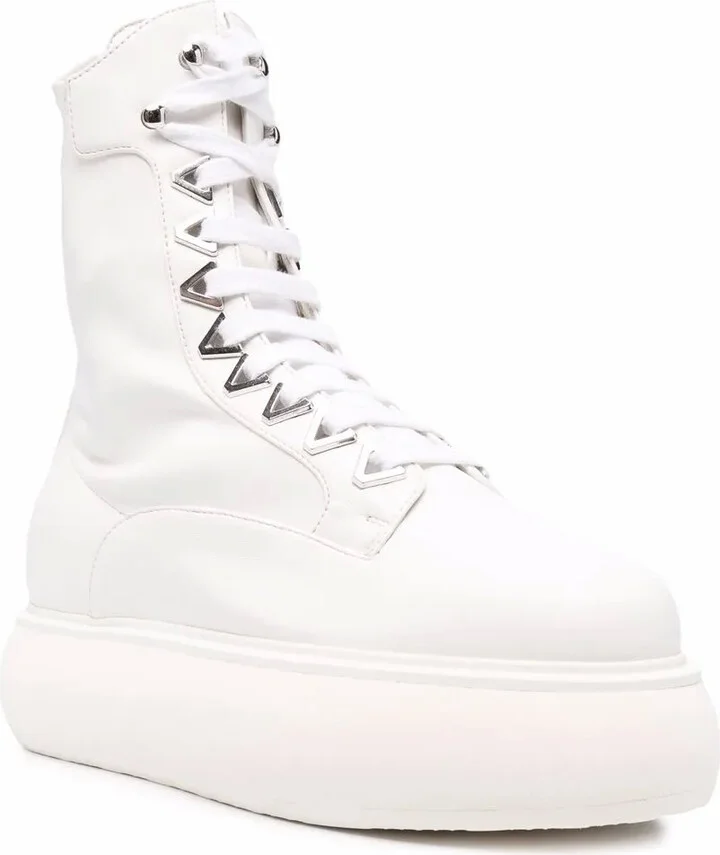 Selene flatform ankle boots - Image 2