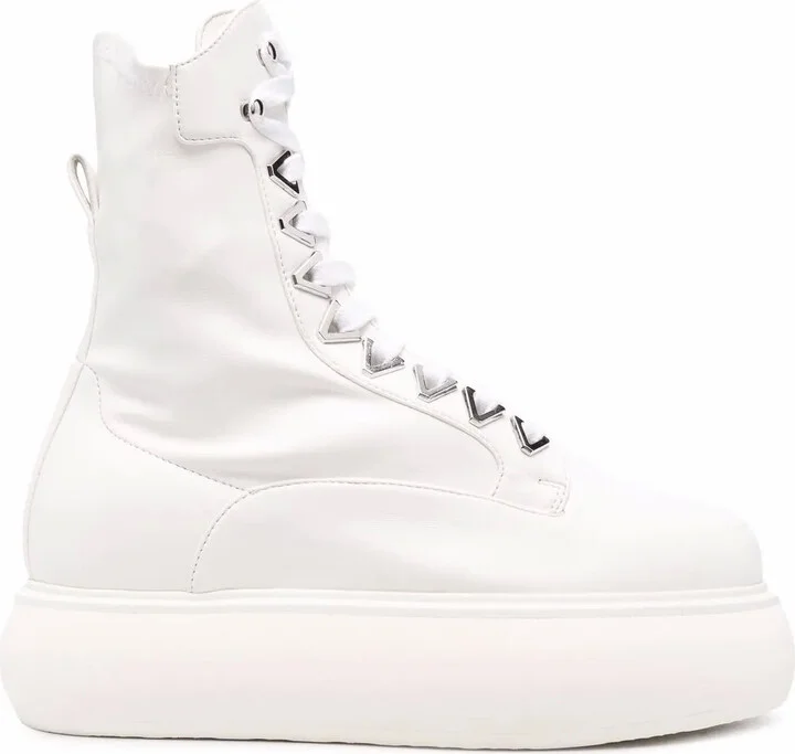 Selene flatform ankle boots