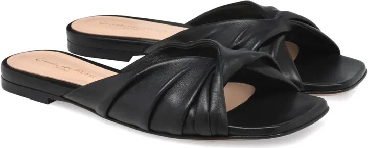 Selene leather slides - Image 2