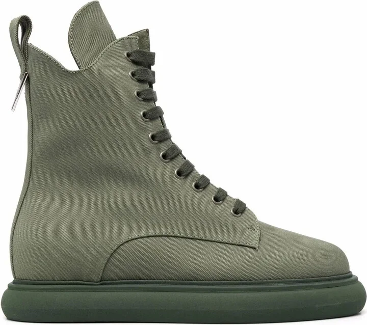 Selene platform-sole mid-calf boots