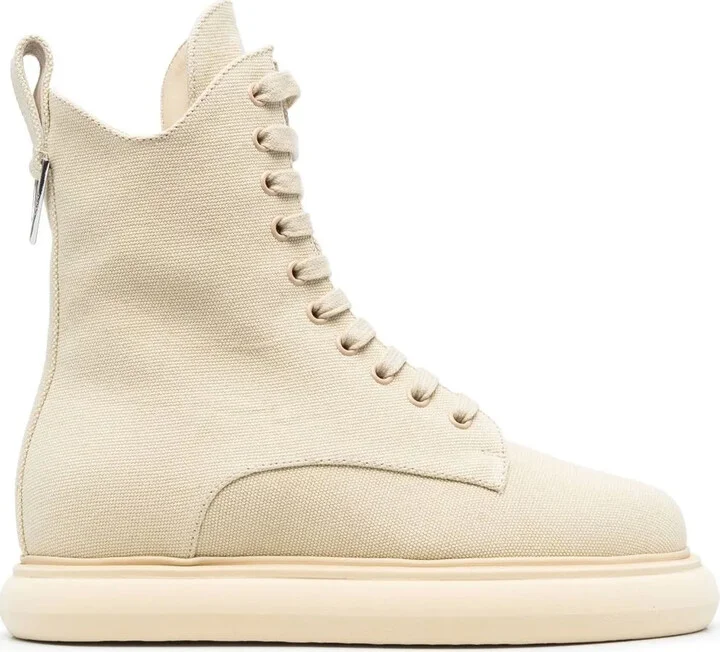 Selene platform-sole mid-calf boots