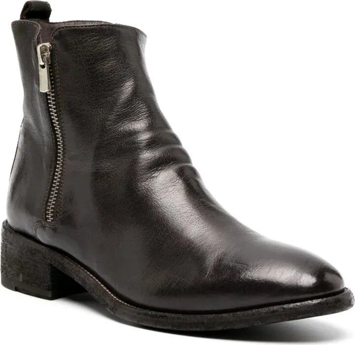 Seline leather ankle boots - Image 2