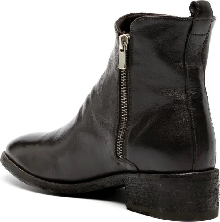 Seline leather ankle boots - Image 3