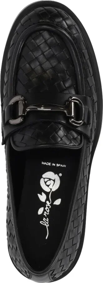 Seline woven leather loafers - Image 3