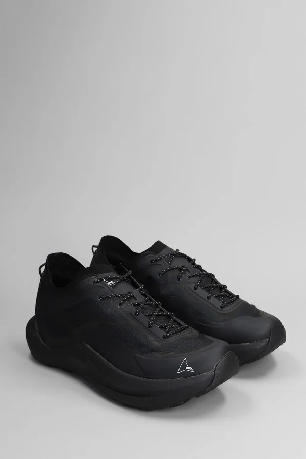 Sella Sneakers In Black Fabric - Image 2