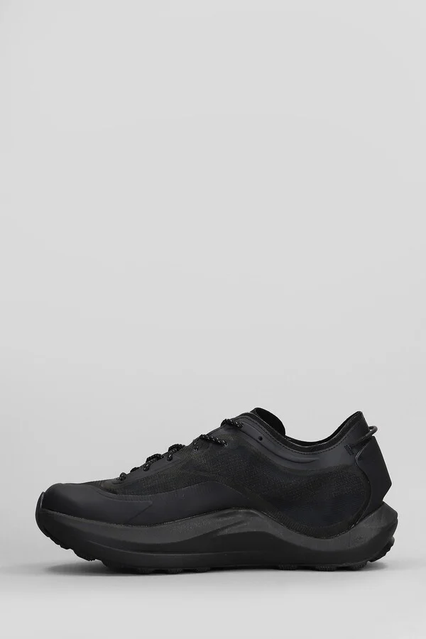 Sella Sneakers In Black Fabric - Image 3