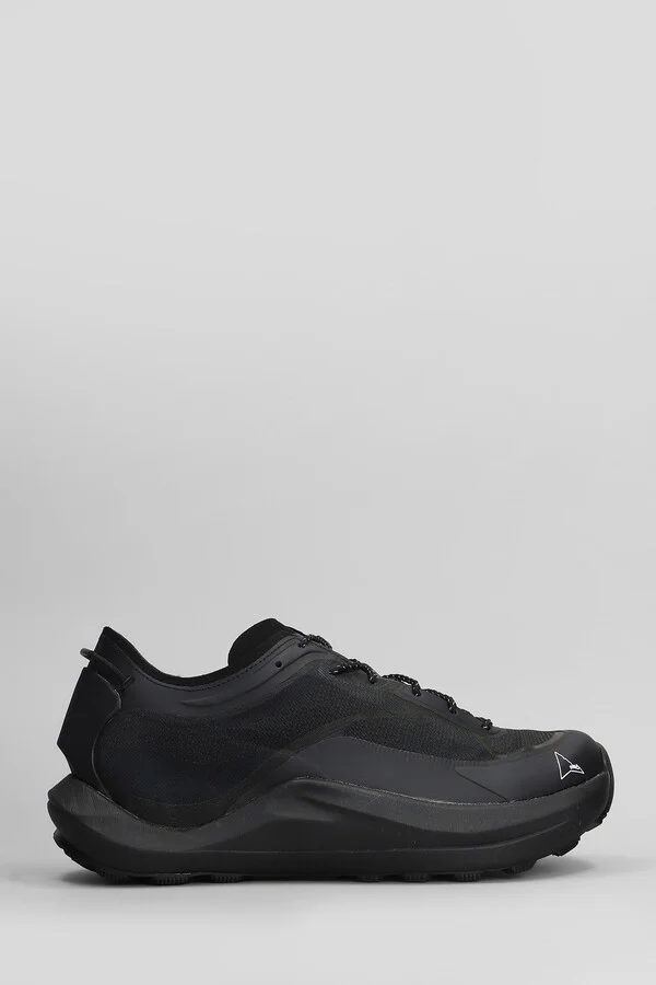 Sella Sneakers In Black Fabric