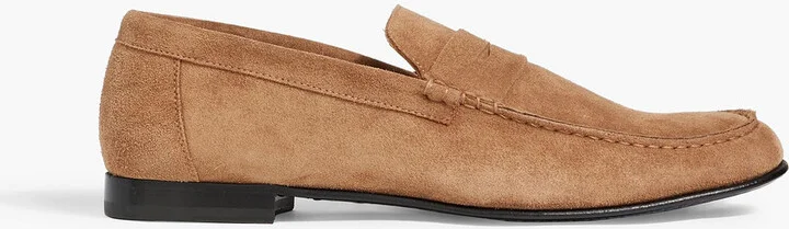 Sellers suede loafers