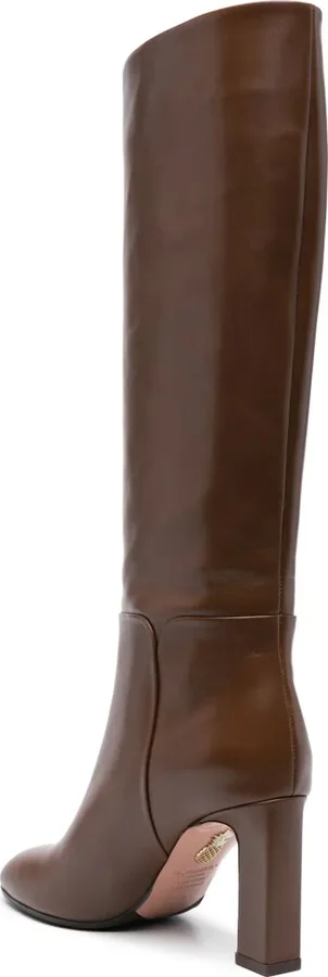 Sellier 85mm leather boots - Image 3