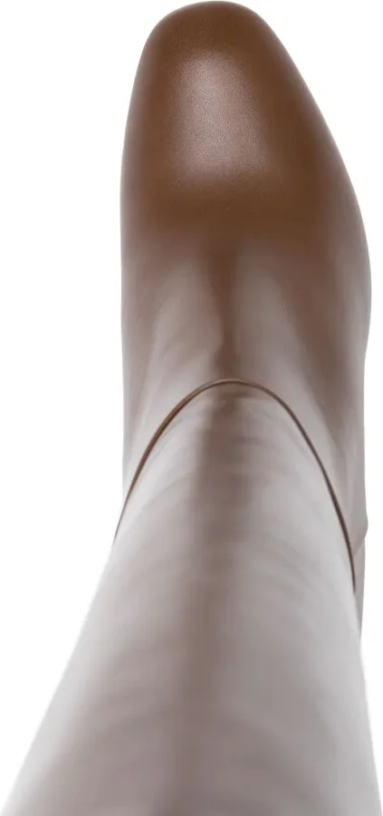 Sellier 85mm leather boots - Image 4