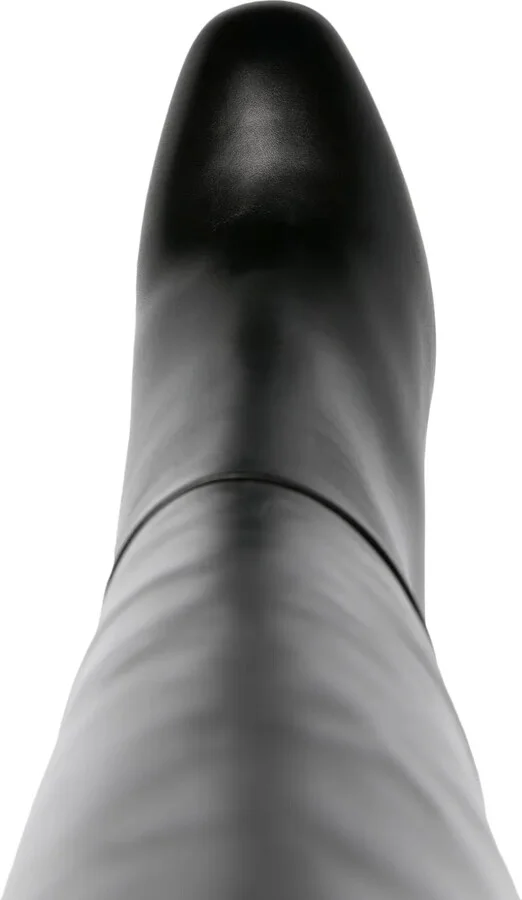 Sellier 85mm leather knee boots - Image 4