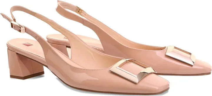 Selma block-heel slingback pumps - Image 2