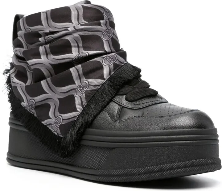 Selma scarf-detail sneakers - Image 2
