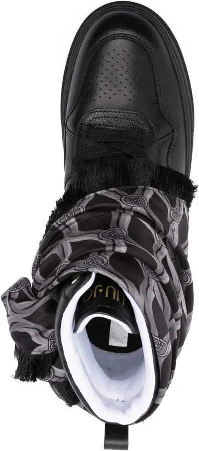 Selma scarf-detail sneakers - Image 4