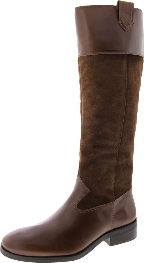 Selpisa Womens Leather Tall Knee-High Boots