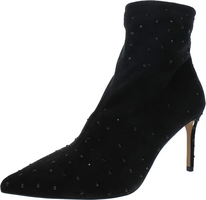 Semaja 2 Womens Faux Sude Faux Suede Booties