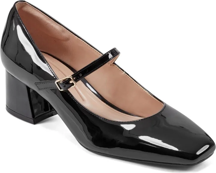 SEMARLAY3 Womens Block Heel Manmade Block Heels