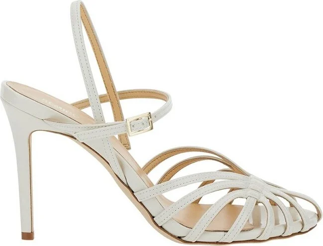 Semi Couture Sandals With Front Cage Design