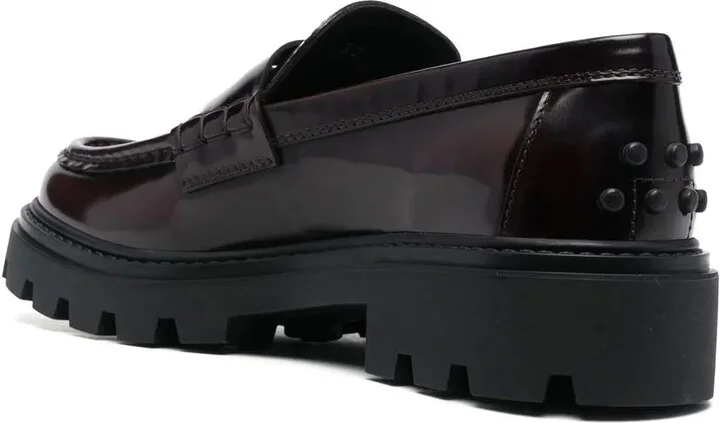 Semi-Patent Leather Loafers - Image 3