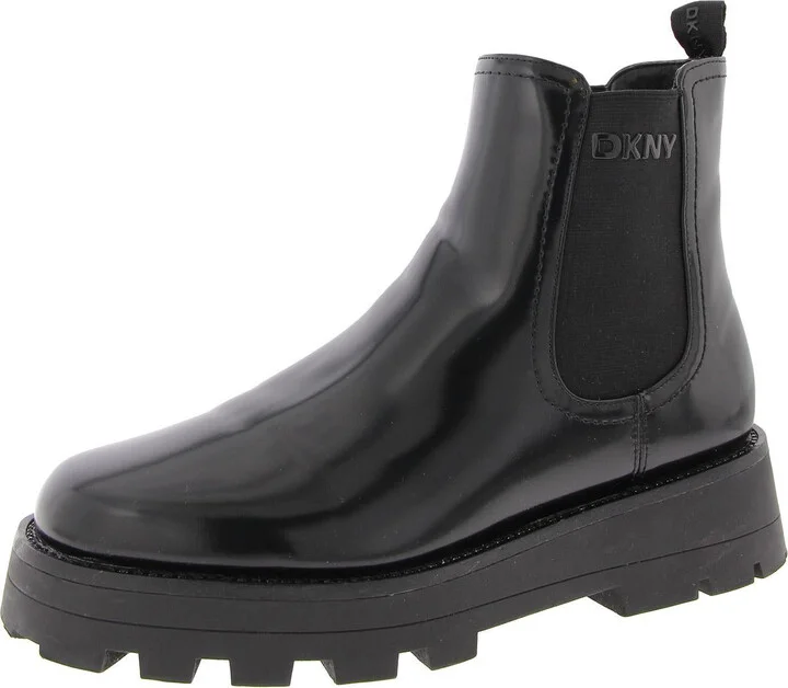 Senni Womens Platforms Round Toe Chelsea Boots