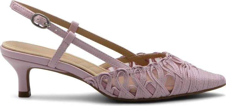 Sensation Kitten Heel Slingback Pump - Image 3