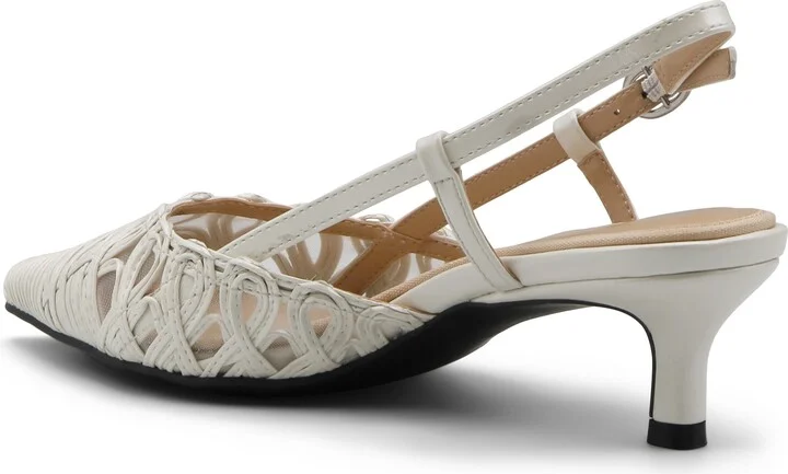 Sensation Kitten Heel Slingback Pump - Image 8