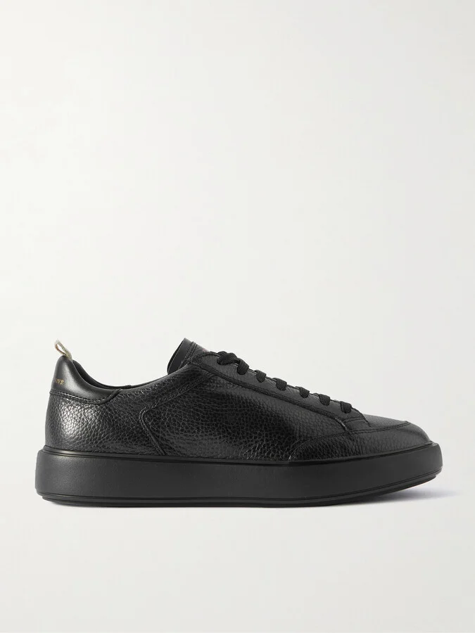 Sequel 001 Full-Grain Leather Sneakers