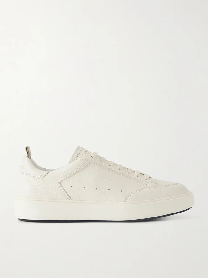 Sequel 001 Full-Grain Leather Sneakers