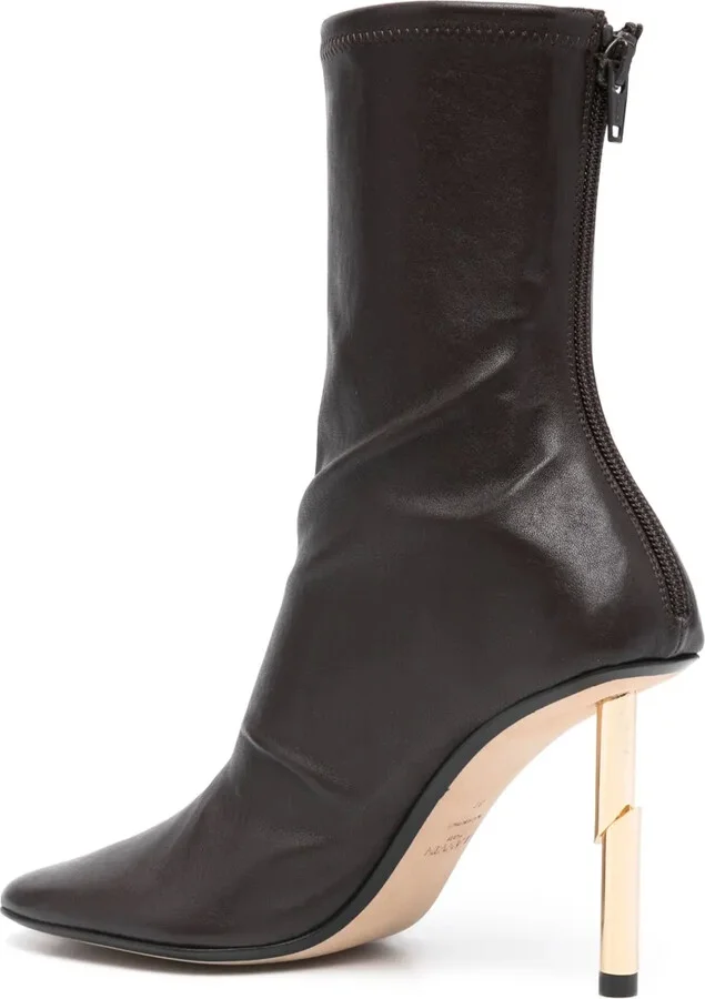 Sequence 95mm leather ankle boots - Image 3