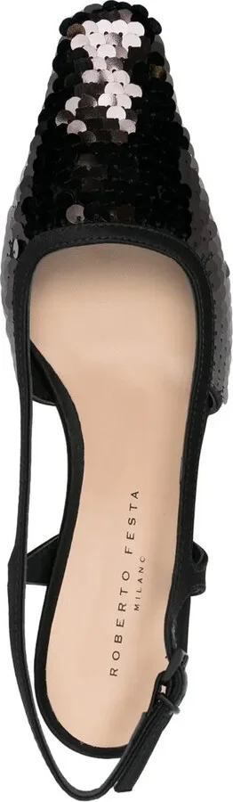 Sequin-Embellished 70mm Pumps - Image 4