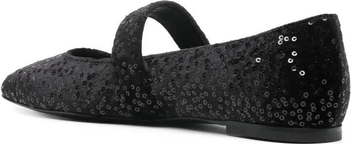 Sequin-Embellished Ballerinas - Image 3