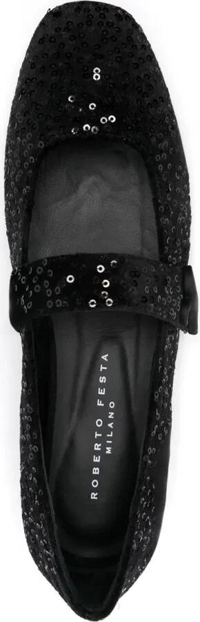 Sequin-Embellished Ballerinas - Image 4