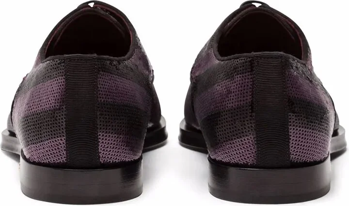 sequin-embellished Derby shoes - Image 3