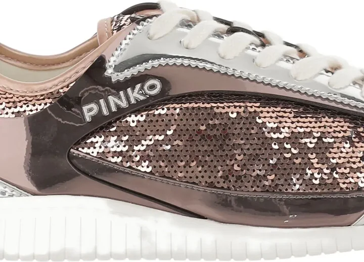 Sequin-Embellished Low Top Sneakers - Image 5
