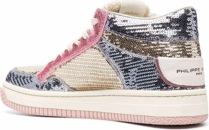 Sequin-Embellished Sneakers - Image 3