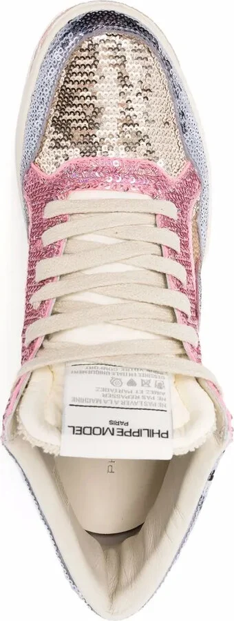 Sequin-Embellished Sneakers - Image 4