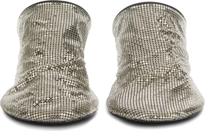 Sequin-Mesh Mules - Image 4