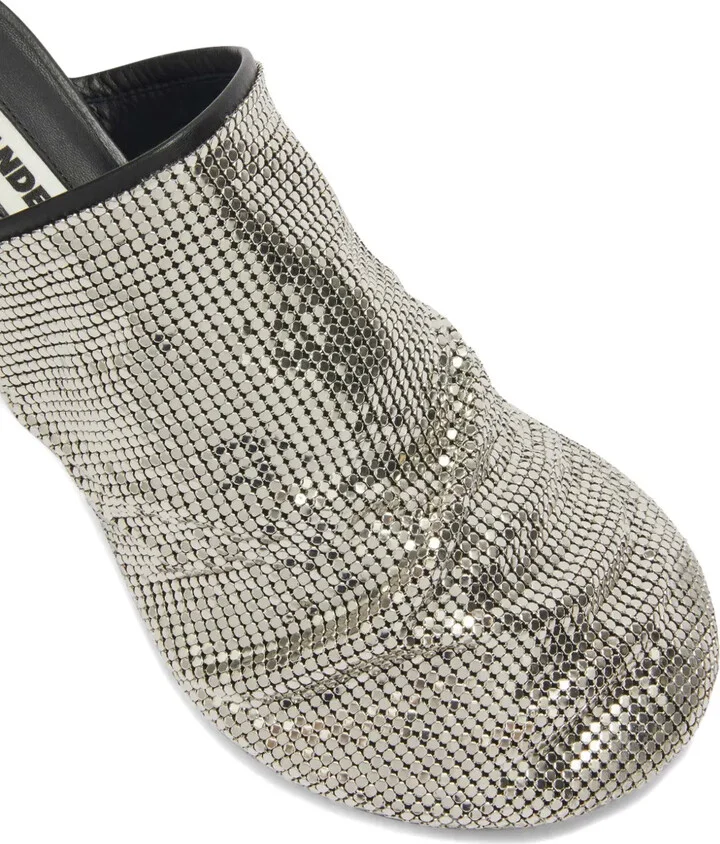 Sequin-Mesh Mules - Image 5