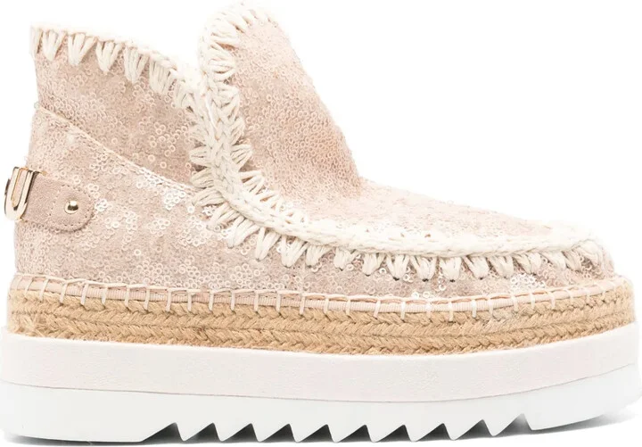 Sequined Espadrilles