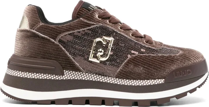 Sequined Sneakers