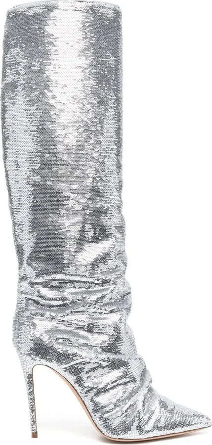 Sequinned Boots