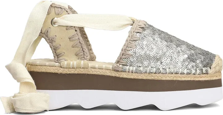 Sequinned Espadrilles