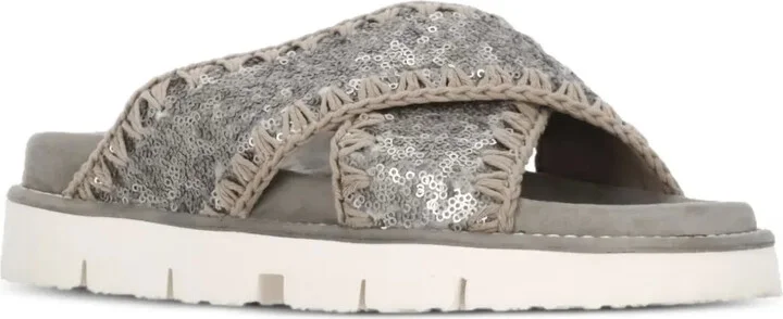 Sequinned Sandals - Image 2