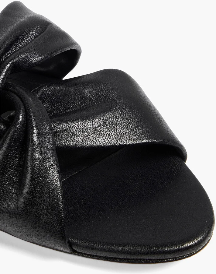 Seraphina twisted leather sandals - Image 4