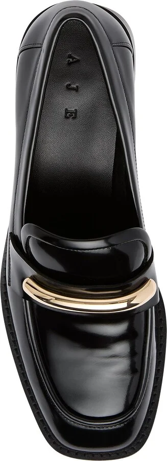 Serena Crescent Loafer In Colour Black Size 35 - Image 3