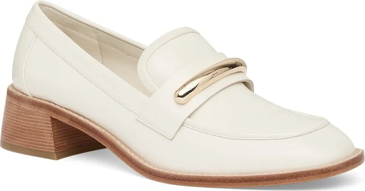 Serena Crescent Loafer In Colour Ivory Size 38 - Image 3
