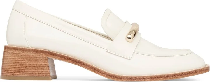 Serena Crescent Loafer In Colour Ivory Size 38