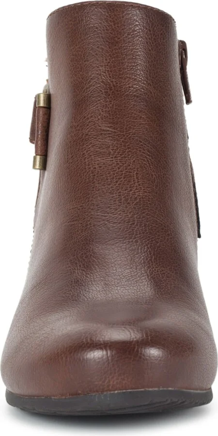 Serena Faux Leather Bootie - Image 2