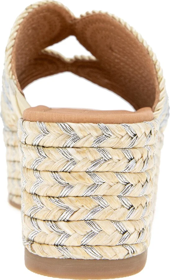Serene Espadrille Platform Wedge Slide Sandal - Image 7